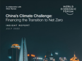 报告|应对中国气候挑战：为转型提供融资，实现净零未来