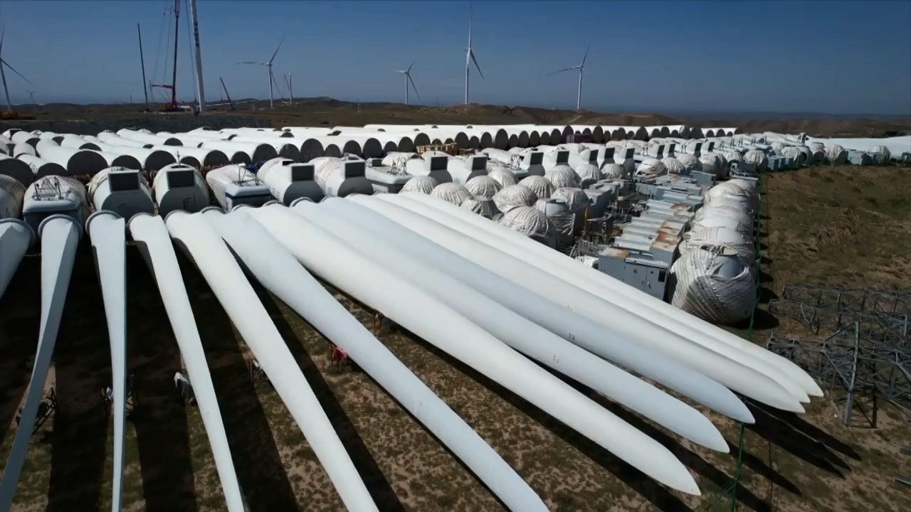 Going green: How retired wind turbine blades are recycled and reused in China