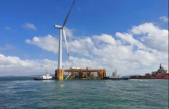 First of Its Kind Hybrid Floating Wind Project Revealed Offshore China