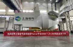Shanghai Electric Wind Power 11MW Offshore Wind Turbine Rolls Off the Production Line!