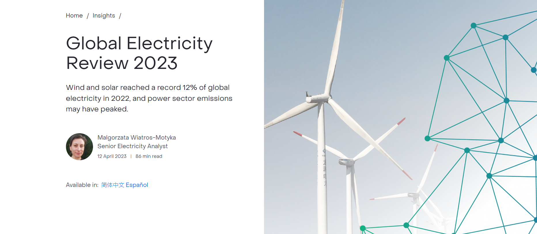 Global Electricity Review 2023 NEEC