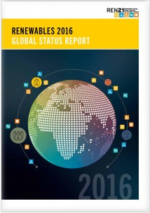 REN21’s annual “Renewables Global Status Report” (2016)