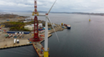 The hoisting of the first unit of Hywind tampen, the world’s largest floating project, was completed