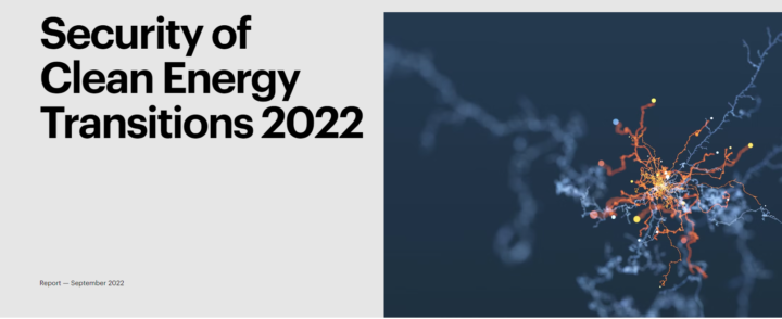 Security of Clean Energy Transitions 2022