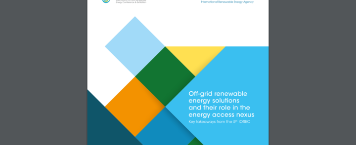 Off-grid Renewable Energy Solutions Key Takeaways from the 5th IOREC