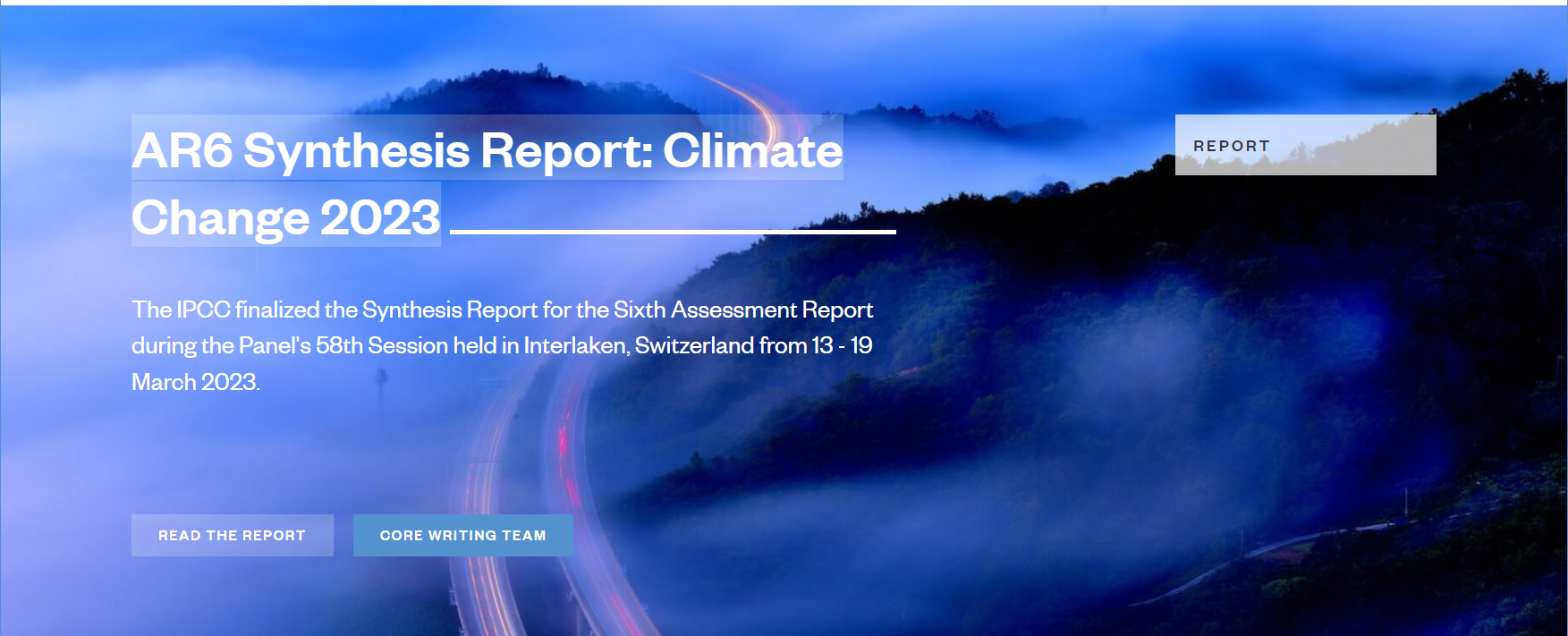 AR6 Synthesis Report Climate Change 2023 NEEC