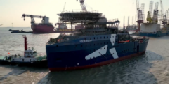 IWS Launches First Skywalker Vessel, Cuts First Steel for Third and Fourth from Same Class
