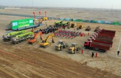 Sinopec starts constructing mega-green hydrogen project in Xinjiang