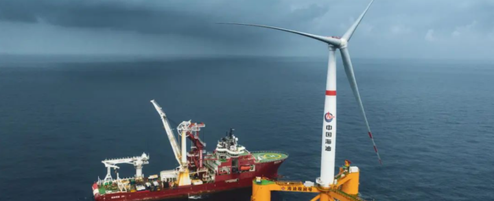 First one in China! 136 kilometers offshore, the far-reaching floating wind power platform has been successfully connected to the grid!