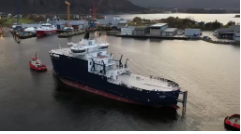 Rem Offshore’s CSOV Hull Arrives in Norway for Final Outfitting