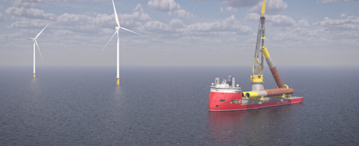 Ulstein Introduces New U-STERN Offshore Wind Vessel Design