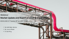 Webinar – Market Update and Report of CCUS and ETS in China